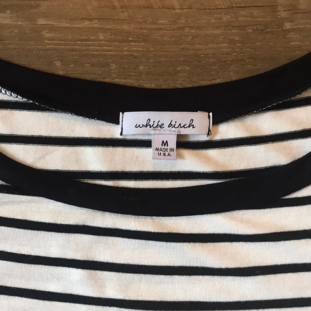 White Birch Stripe Shirt - Picture 3 of 3